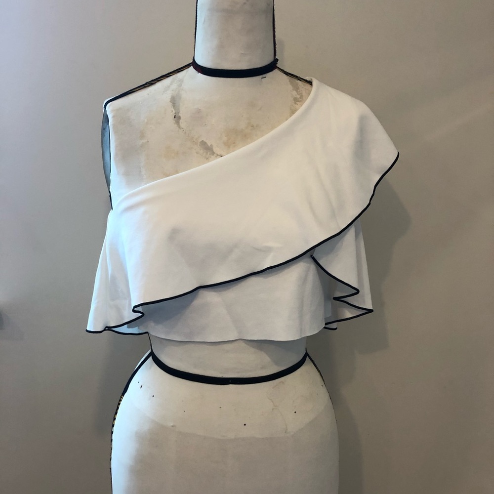 Zara White blouse
